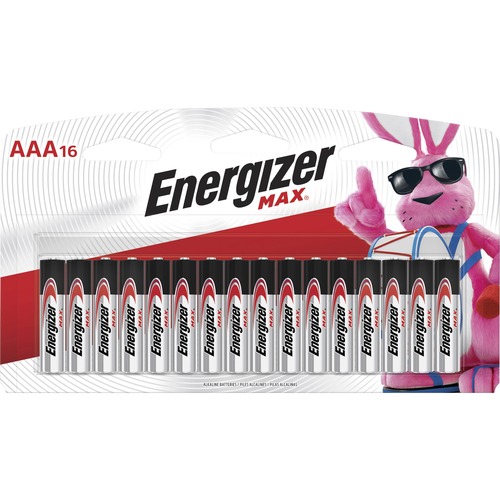 Energizer Alkaline Batteries, AAA, 192/CT, BKSR