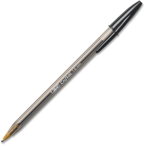 Cristal Xtra Bold Ballpoint Stick Pen, Black Ink, 1.6mm, Bold, Dozen