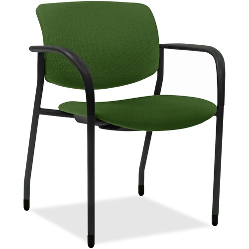 Stacking Chairs, w/Arms, Fabric, 25-1/2"x25"x33", 2/CT, FRN