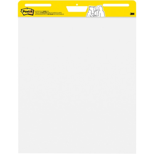 SELF-STICK EASEL PADS, 25 X 30, WHITE, 30 SHEETS, 2/CARTON