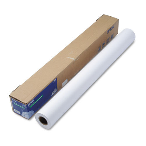 Non-Glare Matte-Finish Inkjet Paper, Double-Weight, 36" X 82ft Roll