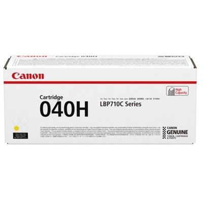 Canon (CRG-040H) Color imageCLASS LBP712Cdn High Yield Yellow Toner Cartridge (10000 Yield)