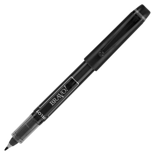 Bravo Liquid Ink Marker Pen, Bold Point, Black Ink