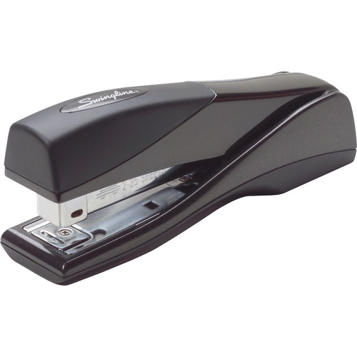 OPTIMA GRIP FULL STRIP STAPLER, 25-SHEET CAPACITY, GRAPHITE BLACK