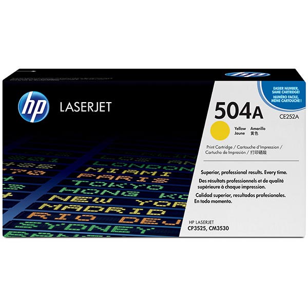 Hewlett-Packard  Toner Cartridge, 7000 Page Yield, Yellow