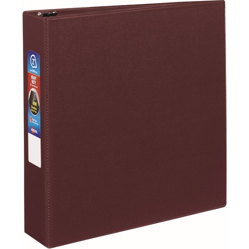 Heavy-Duty Binder With One Touch Ezd Rings, 11 X 8 1/2, 2" Capacity, Maroon