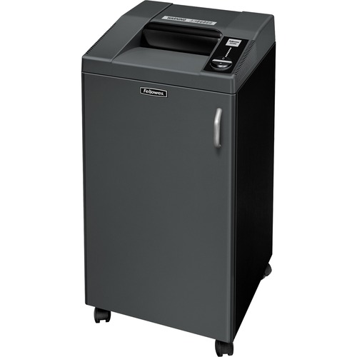 Fellowes Fortishred 3250C Cross-Cut Shredder -- Continuously shreds 20 - 22 sheets of paper per pass into 377 (5/32 x 1-9/16" Security Level P-4) cross-cut particles for enhanced security