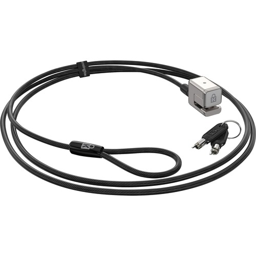 KEYED CABLE LOCK FOR SURFACE PRO, 6 FT CARBON STEEL CABLE, 2 KEYS