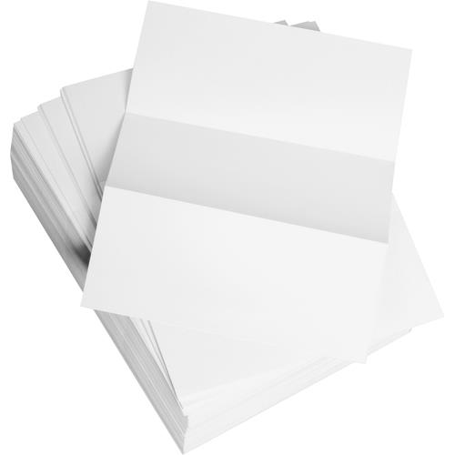 CUSTOM CUT-SHEET COPY PAPER, 92 BRIGHT, 20LB, 8.5 X 11, WHITE, 500/REAM