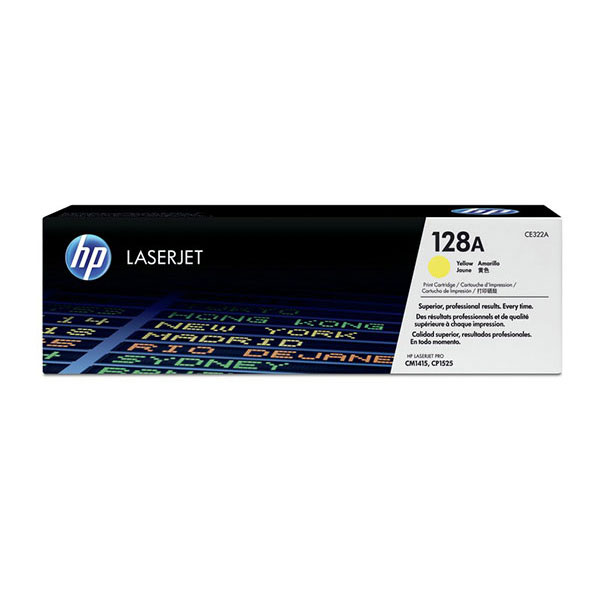 Hewlett-Packard  Toner Cartridge, HP 128A, 1300 Page Yield, Yellow