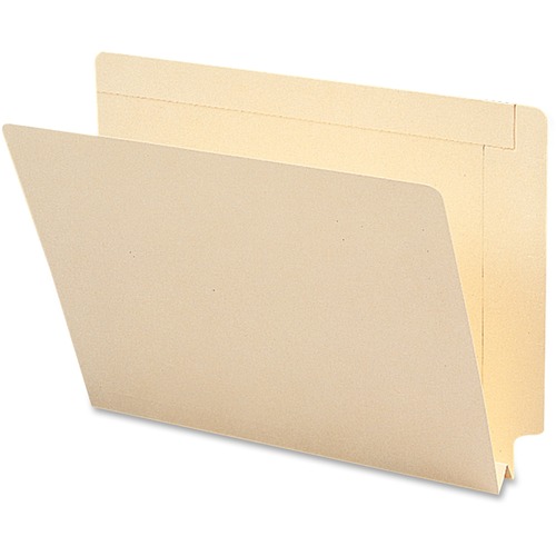 1 1/2 Inch Expansion Folders, Straight End Tab, Letter, Manila, 50/box