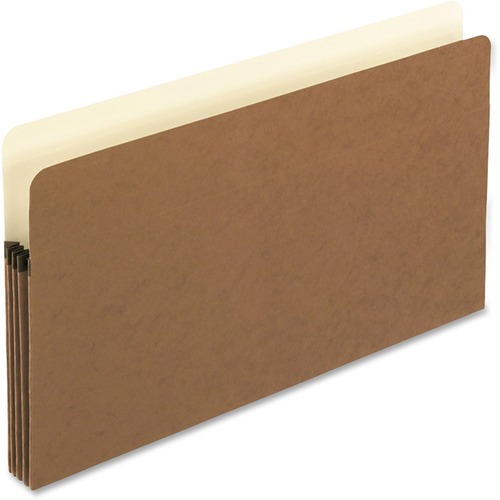 Standard Expanding File Pockets, Manila, Straight Cut, 1 Pocket, Legal, Redrope