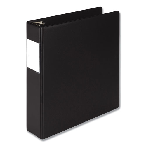 EARTH'S CHOICE ROUND RING REFERENCE BINDER, 2" CAPACITY, 11 X 8 1/2, BLACK