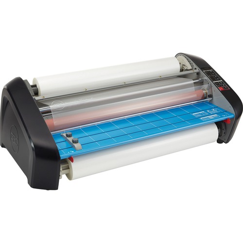 Roll Laminator,27"W,12' per Min,w/Trimmer,2 Settings,BE/GY