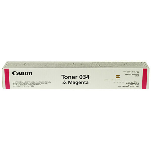 Canon (CRG-034) imageCLASS MF810Cdn MF820Cdn Magenta Toner Cartridge (7300 Yield)