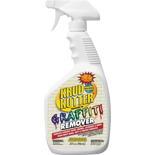 Rust-Oleum  Graffiti Remover, Water-Based, Multi-surface, 32 fl. oz, MI