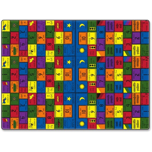 Amigos Classroom Rug, 12'x12', Square, Multi