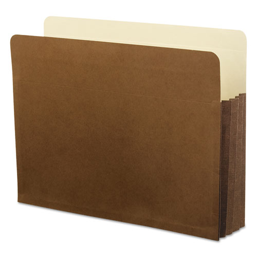 Watershed 3 1/2 Inch Expansion File Pockets, Straight Cut, Letter, Redrope