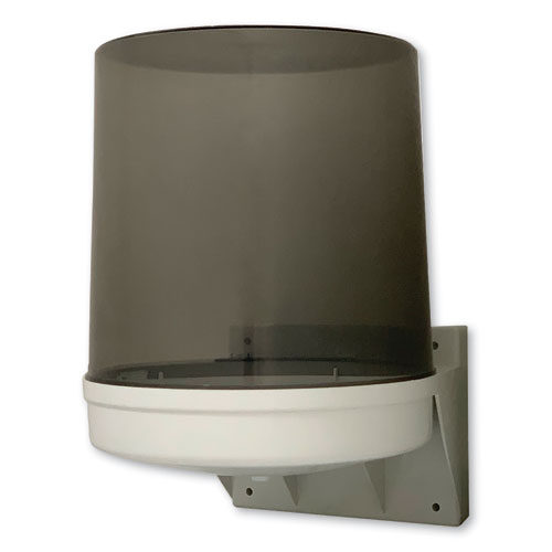 CENTER PULL TOWEL DISPENSER, 10 1/2" X 9" X 14 1/2", TRANSPARENT