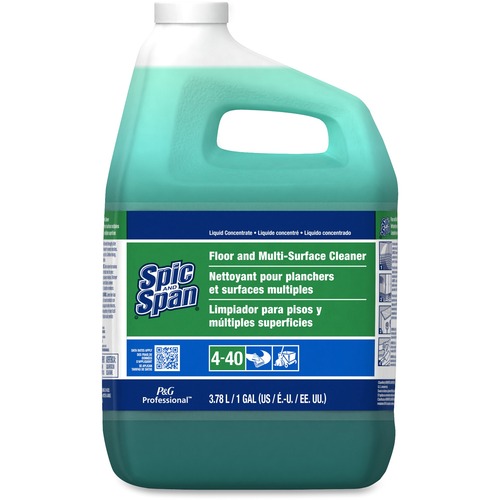 Procter & Gamble Commercial  Floor Cleaner, Spic-n-Span, 1 Gallon, 3/CT, GN
