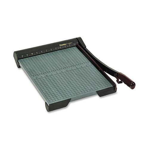 The Original Green Paper Trimmer, 20 Sheets, Wood Base, 13" X 17 1/2"