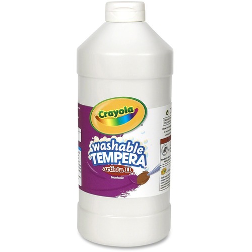 Artista Ii Washable Tempera Paint, White, 32 Oz