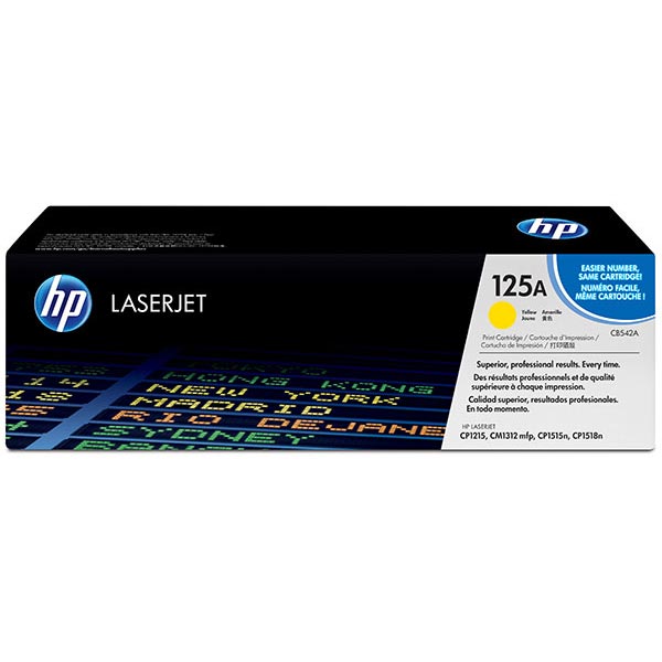 Hewlett-Packard  Toner Cartridge, 1400 Page Yield, Yellow