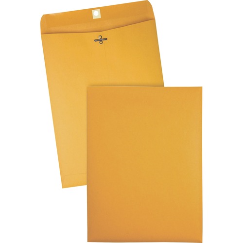 Clasp Envelope, 9 1/2 X 12 1/2, 28lb, Brown Kraft, 100/box