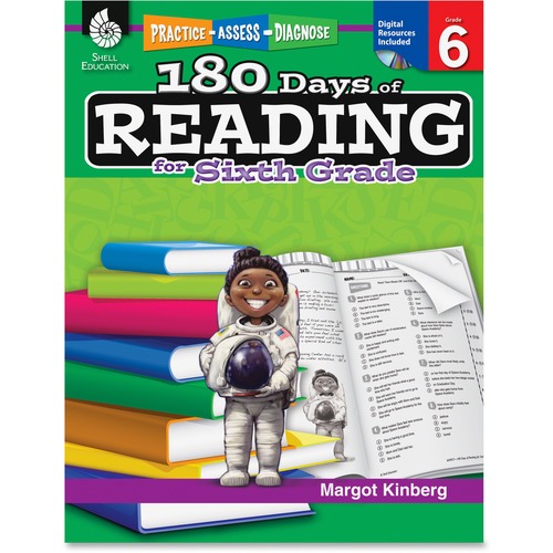 Teachers Aid Book,180 Days of Reading, GR 6
