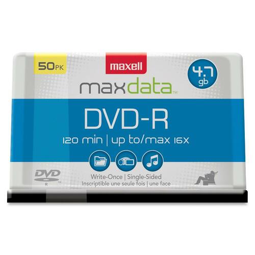 Dvd-R Discs, 4.7gb, 16x, Spindle, Gold, 50/pack
