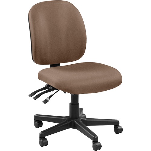 Mid-back Task Chair, 20"x18"x43", Malted