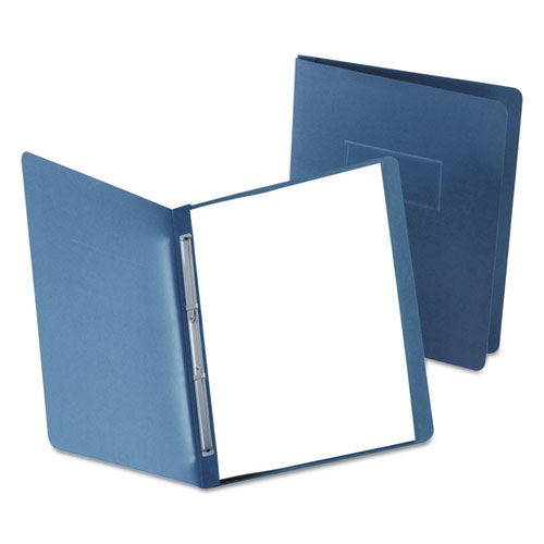 Paper Report Cover, Large 2 Prong Fastener, Letter, 3" Capacity, Dk Blue, 25/box