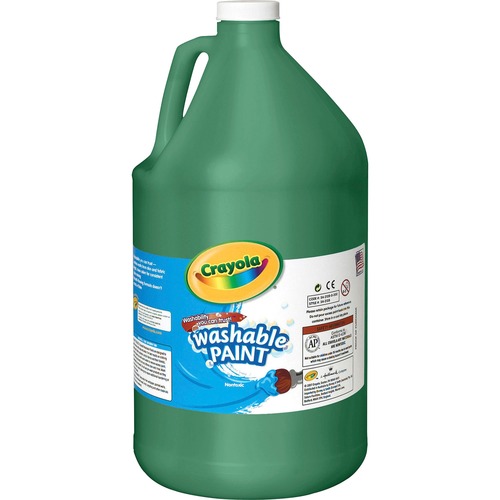 Washable Paint, Green, 1 Gal