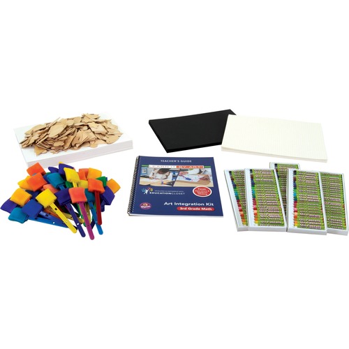 Art Integration Kit, Grade 3, 12-3/5"Wx19-1/4"Lx3-1/2"H, MI