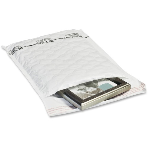 Jiffy Tuffgard Self Seal Cushioned Mailer, #2, 8 1/2 X 12, White, 50/carton