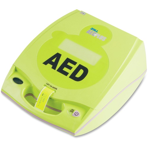 AED Plus Defibrillator Package, CPR Padz, Lime