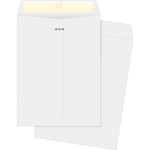 Clasp Envelopes, 9"x12", 100/BX, White