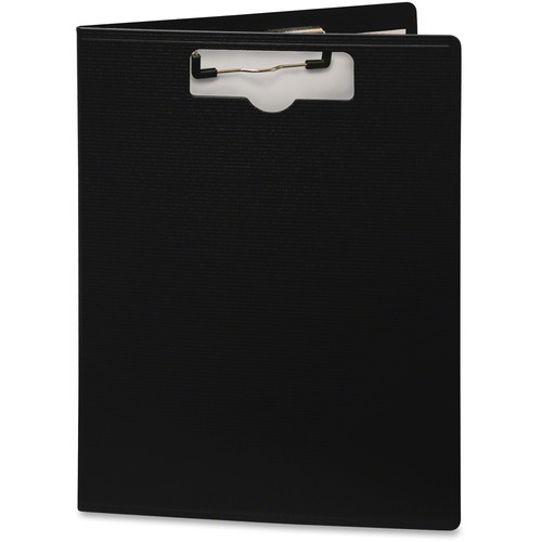 Portfolio Clipboard With Low-Profile Clip, 1/2" Capacity, 8 1/2 X 11, Black