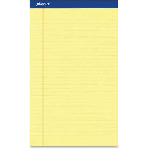 Tops  Perforated Pad, Legal Rule, 50 Sheets/Pad, 8-1/2"x11-3/4",CY
