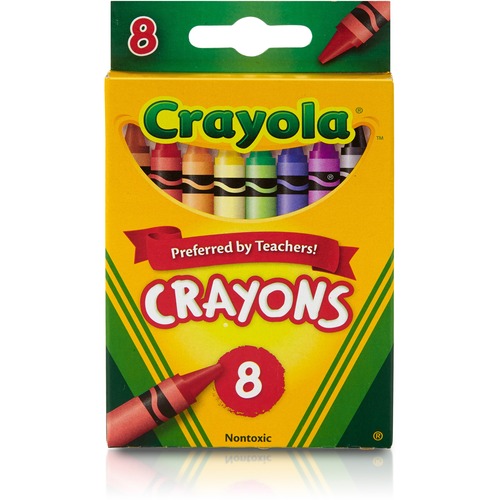 Classic Color Crayons, Peggable Retail Pack, Peggable Retail Pack, 8 Colors