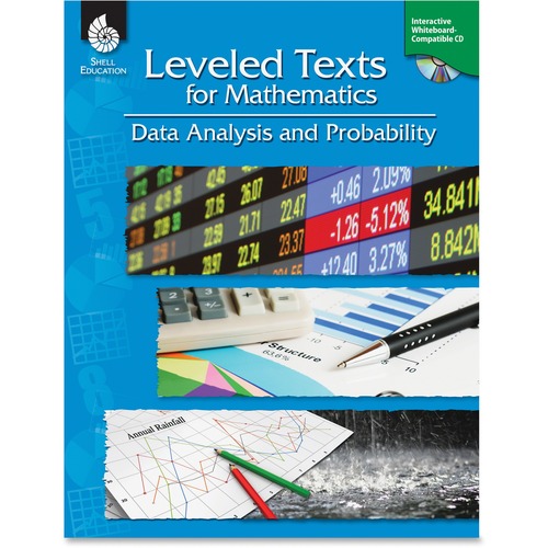 Leveled Texts,w/CD,Math,Data Analysis/Probability,Grade 3-12