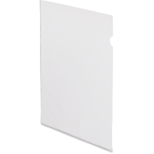 SEE-IN FILE JACKETS, LETTER SIZE, CLEAR, 50/BOX