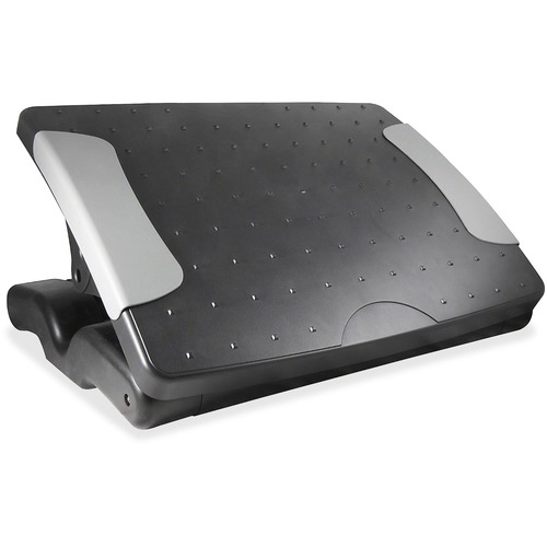 Professional Adjustable Footrest, Ergonomic Design, Black