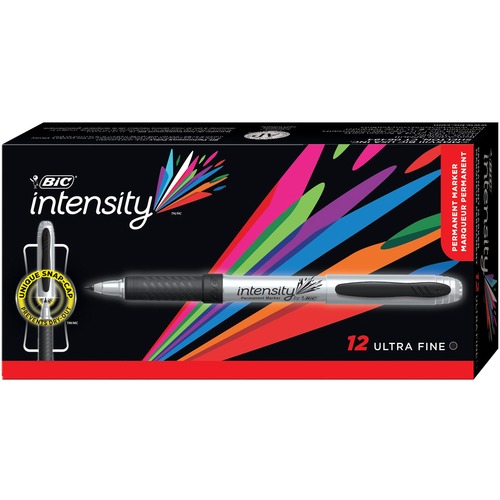 INTENSITY ULTRA PERMANENT MARKER, EXTRA-FINE NEEDLE TIP, TUXEDO BLACK, DOZEN