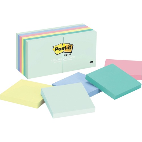 Original Pads In Marseille Colors, 3 X 3, 100-Sheet, 12/pack