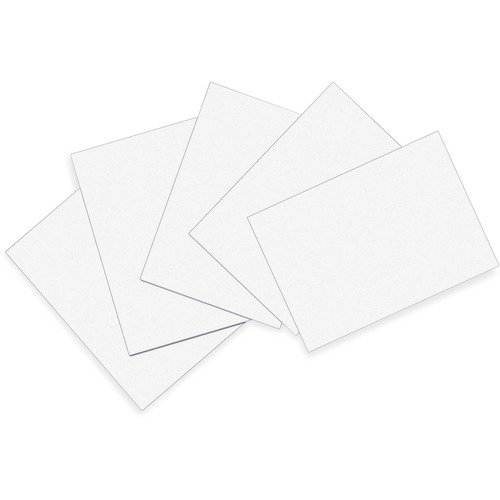 Index Cards, Unruled, 3"x5", 100/PK, White