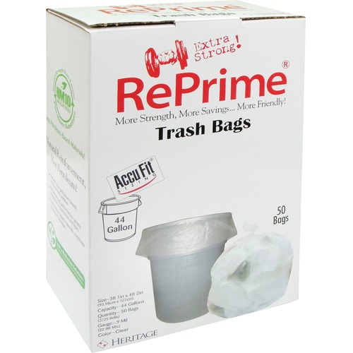 LINER,CAN,44GAL,CLEAR,55LB