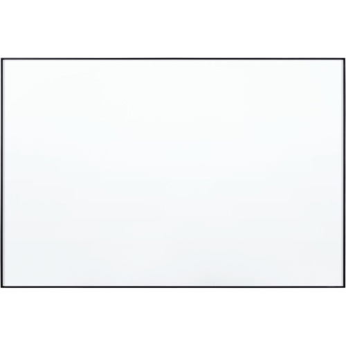 Fusion Nano-Clean Magnetic Whiteboard, 72 X 48, Black Frame