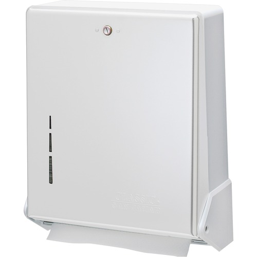 True Fold C-Fold/multifold Paper Towel Dispenser, White, 11 5/8 X 5 X 14 1/2