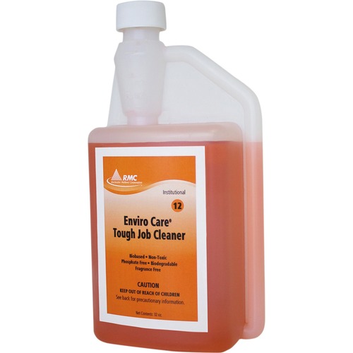 Rochester Midland Corporation  Cleaner-Degreaser, Heavy-duty, Bio-based, 32oz, 6/CT, Orange